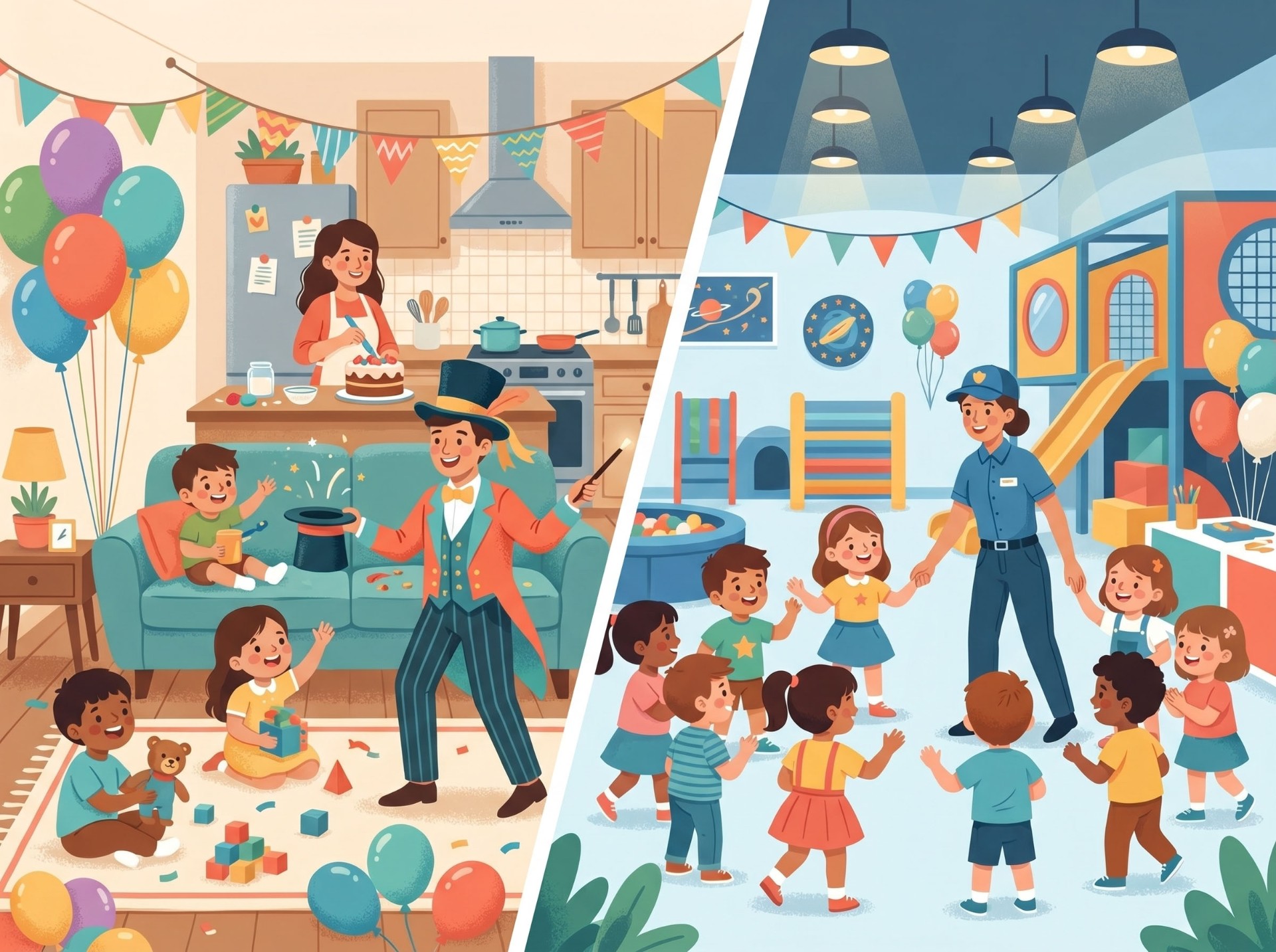 Festa in casa o in location? Guida pratica per scegliere